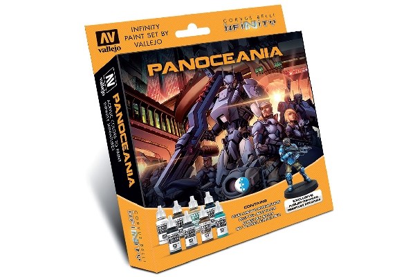 Infinity 'Panoceania' Paint Set Incl. Figure, 8x17ML - 2