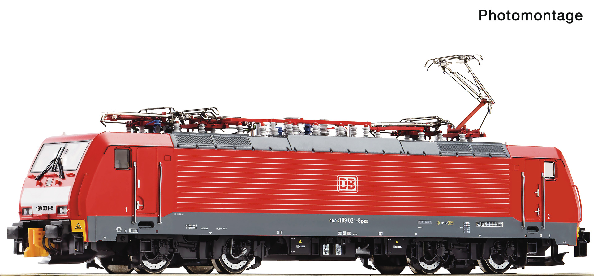 Ellok 189 031-8 DB AG röd AC-Snd.