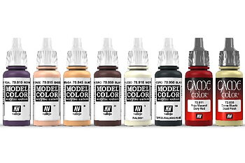 Infinity 'Shasvastii' exclusive miniature paint set,8x17ML