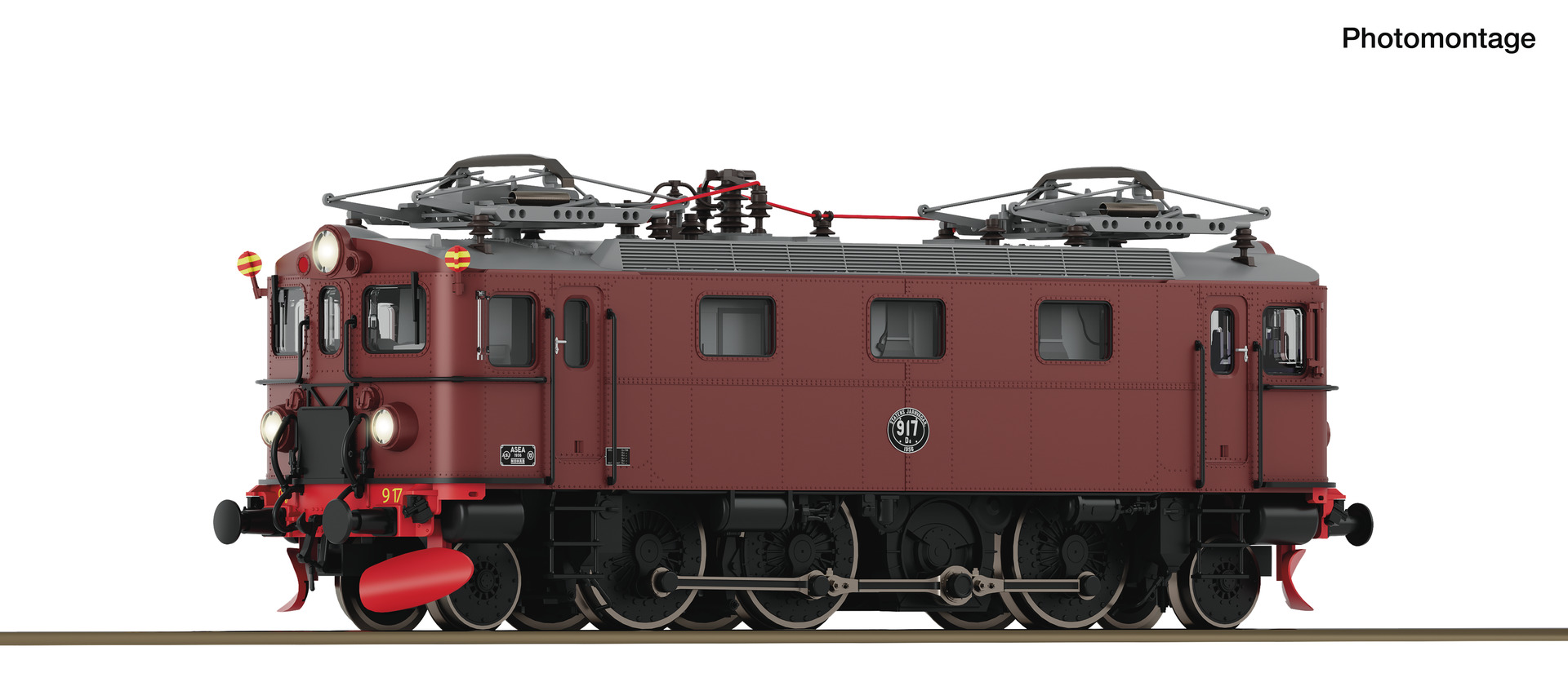 Ellok SJ Da 917, DC
