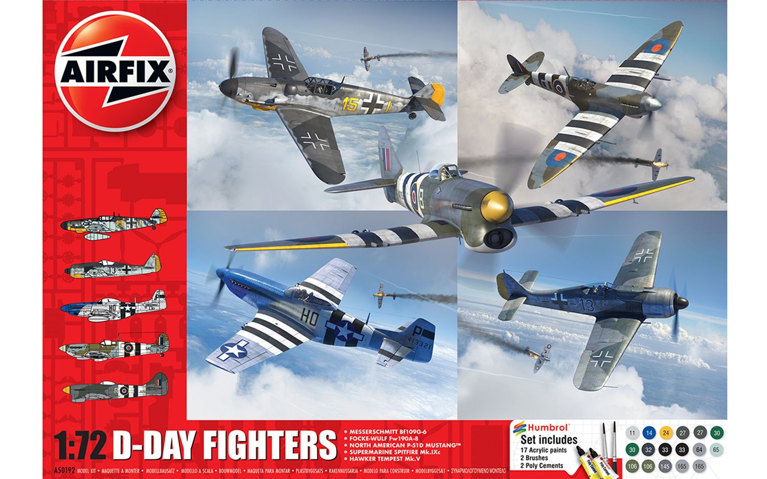 D-Day Fighters, Starter Set 1/72