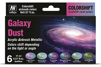 Colorshift set 'Galaxy Dust' 6x17ML