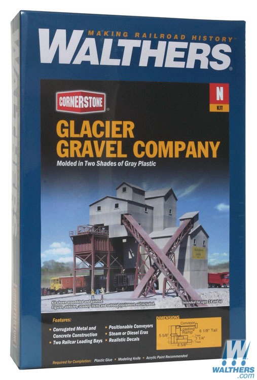 Glacier Gravel, Walthers Corne - 2