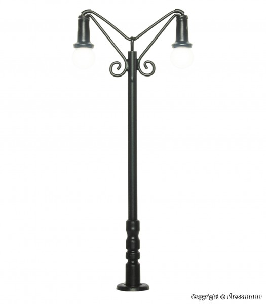 Gatlampa, 2-armad, H0