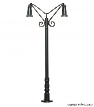 Gatlampa, 2-armad, H0