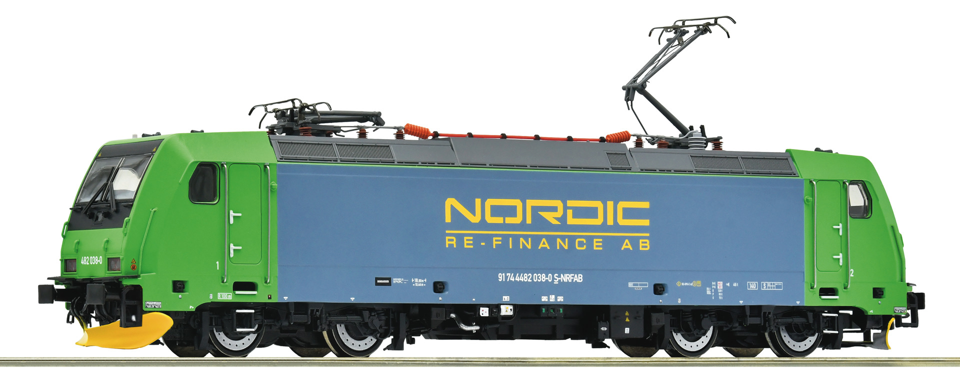 Electric locomotive 482 038-7, NRFAB