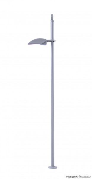 Gatlykta modern, vit LED