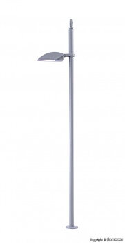 Gatlykta modern, vit LED