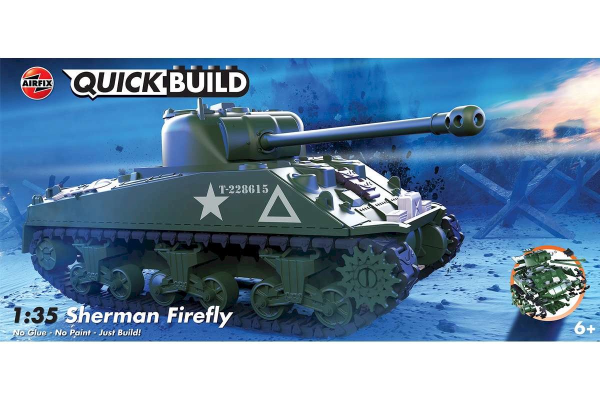 Sherman Firefly 1/35, Quick Build