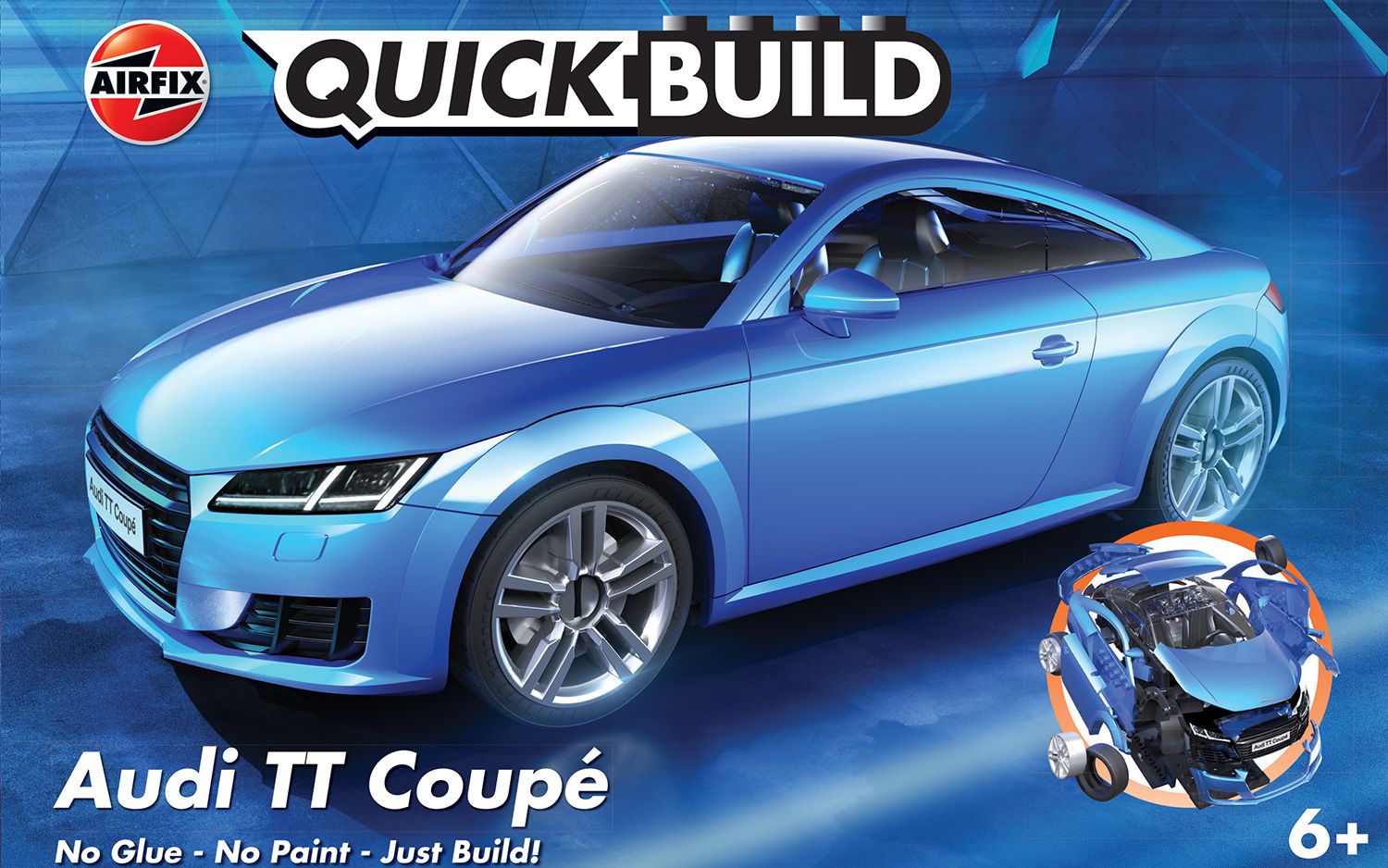 Audi TT Coupe Blue, Quick Build