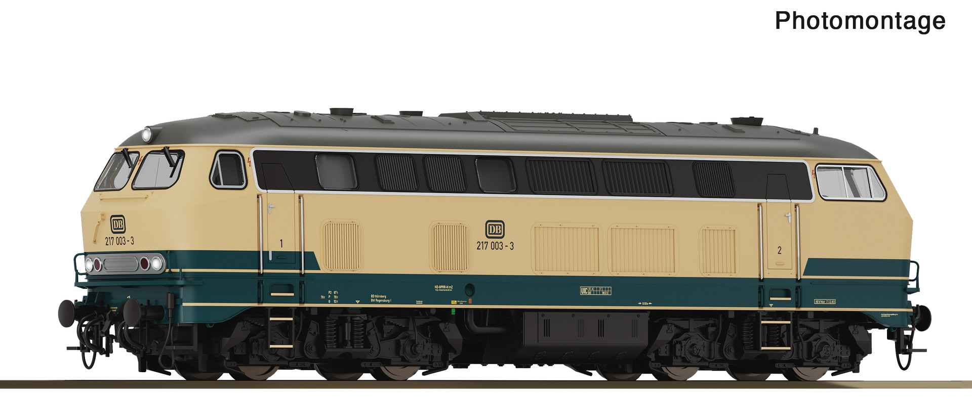 Diesellok 217 003 DB AC-Snd.