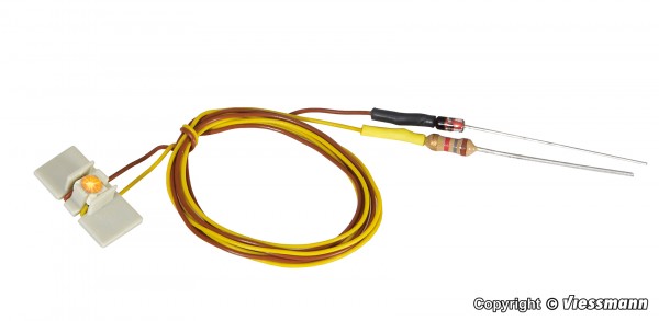 LED till 6045, gul LED, 10st - 2