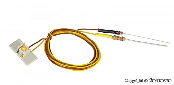 LED till 6045, gul LED, 10st