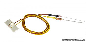 LED till 6045, vit LED, 10st