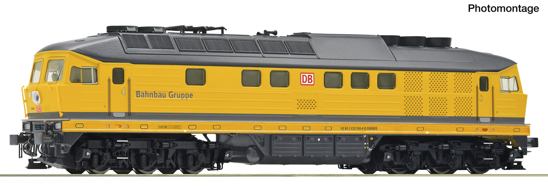 Diesel locomotive 232 550-4, DB AG