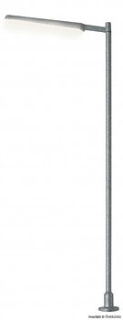 Gatlykta 'slank', vit LED, 87m