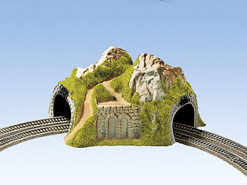 Tunnel, 2-spårig för kurva (R1