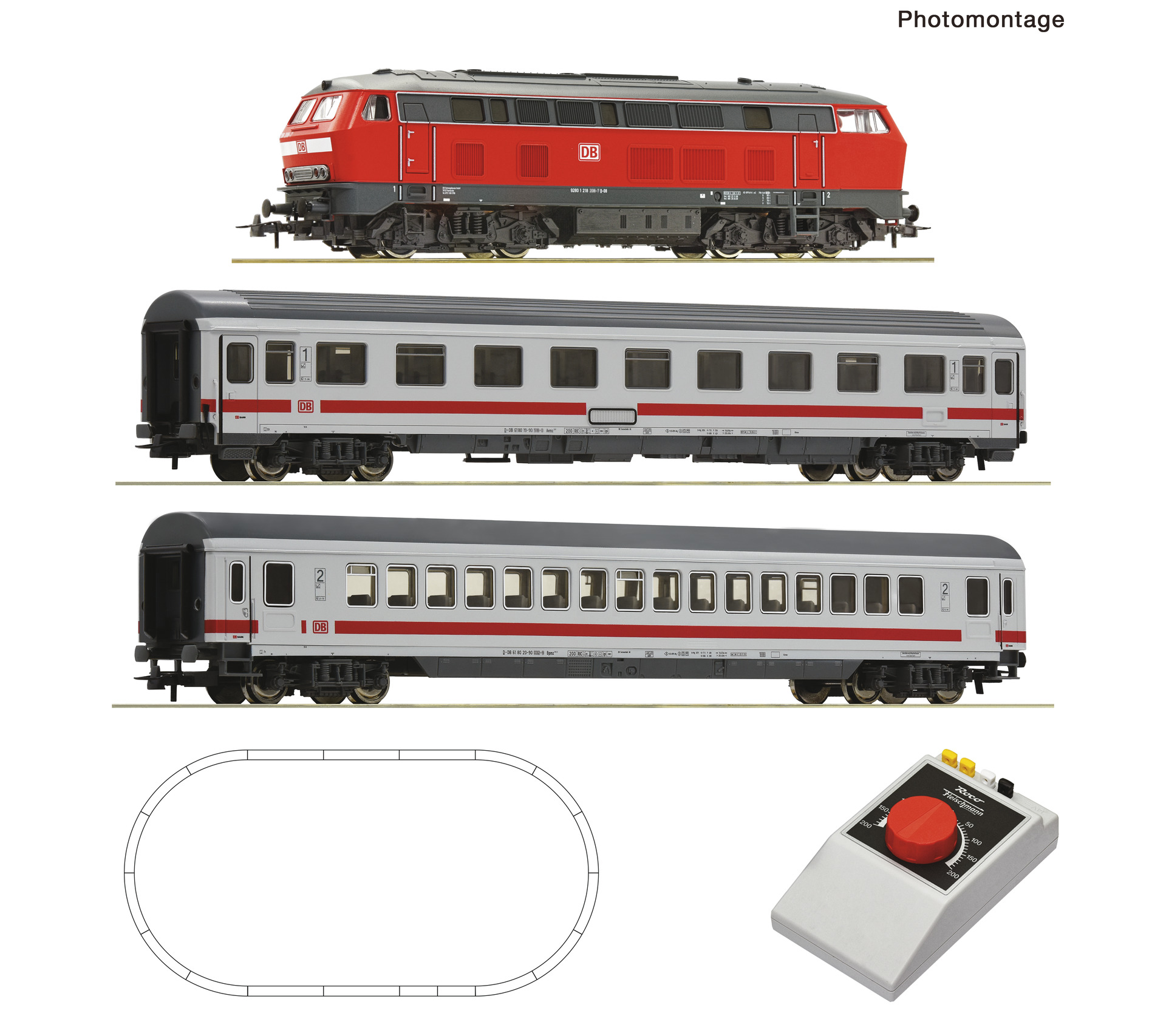 Analogue Start Set: class 218 (ROCOLINE), DB AG
