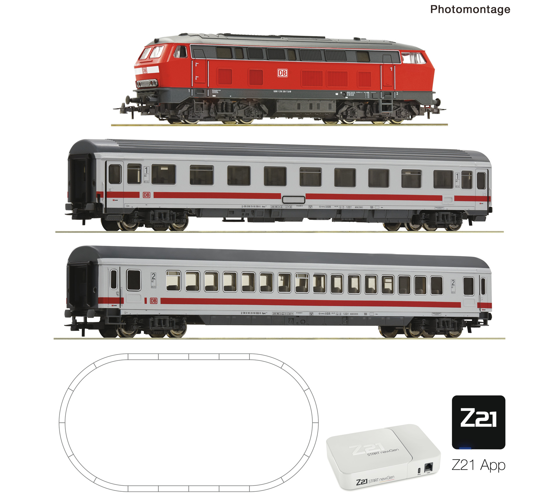 Z21 START set: class 218 GEOLINE