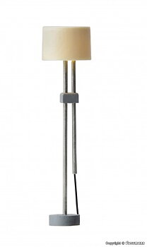 Golvlampa, varmvit LED