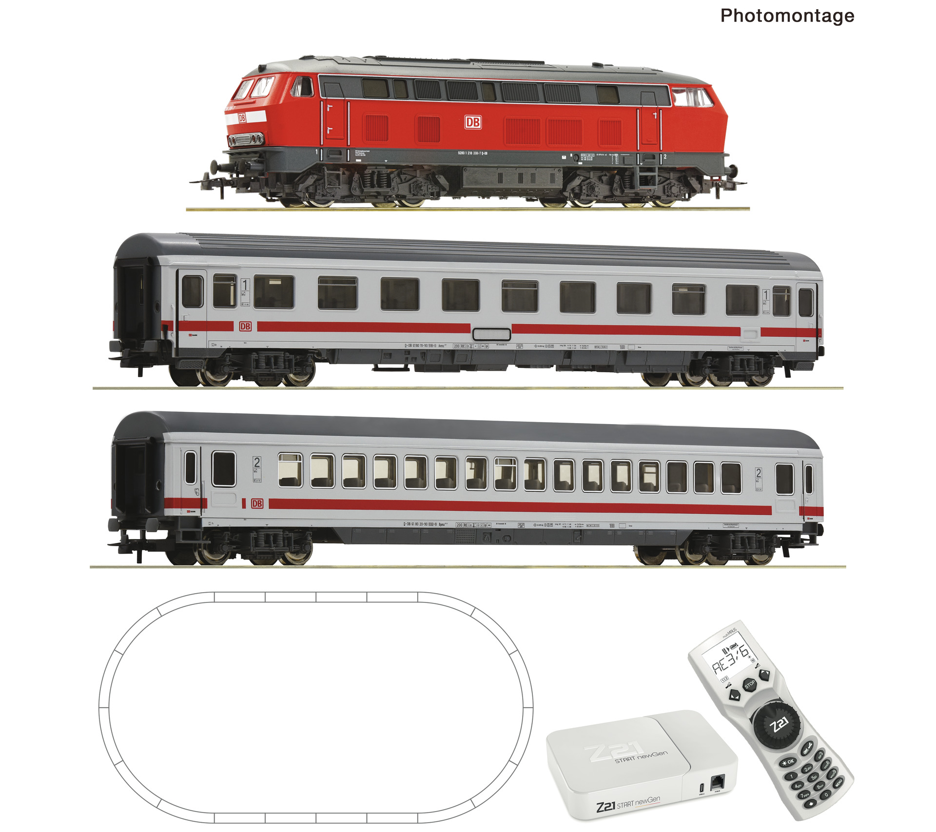 Z21 START set: class 218 GEOLINE