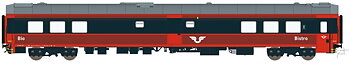 Restaurangvagn SJ S12 5441 Röd/Mörkgrå