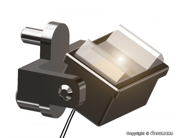 Strålkastare, varmvit LED - 2