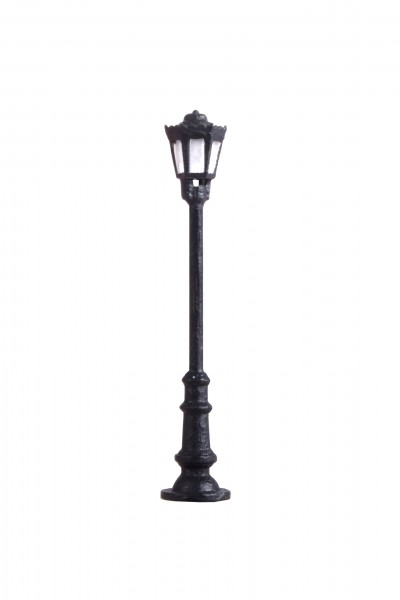 Parklampa nostalgisk, varmvit