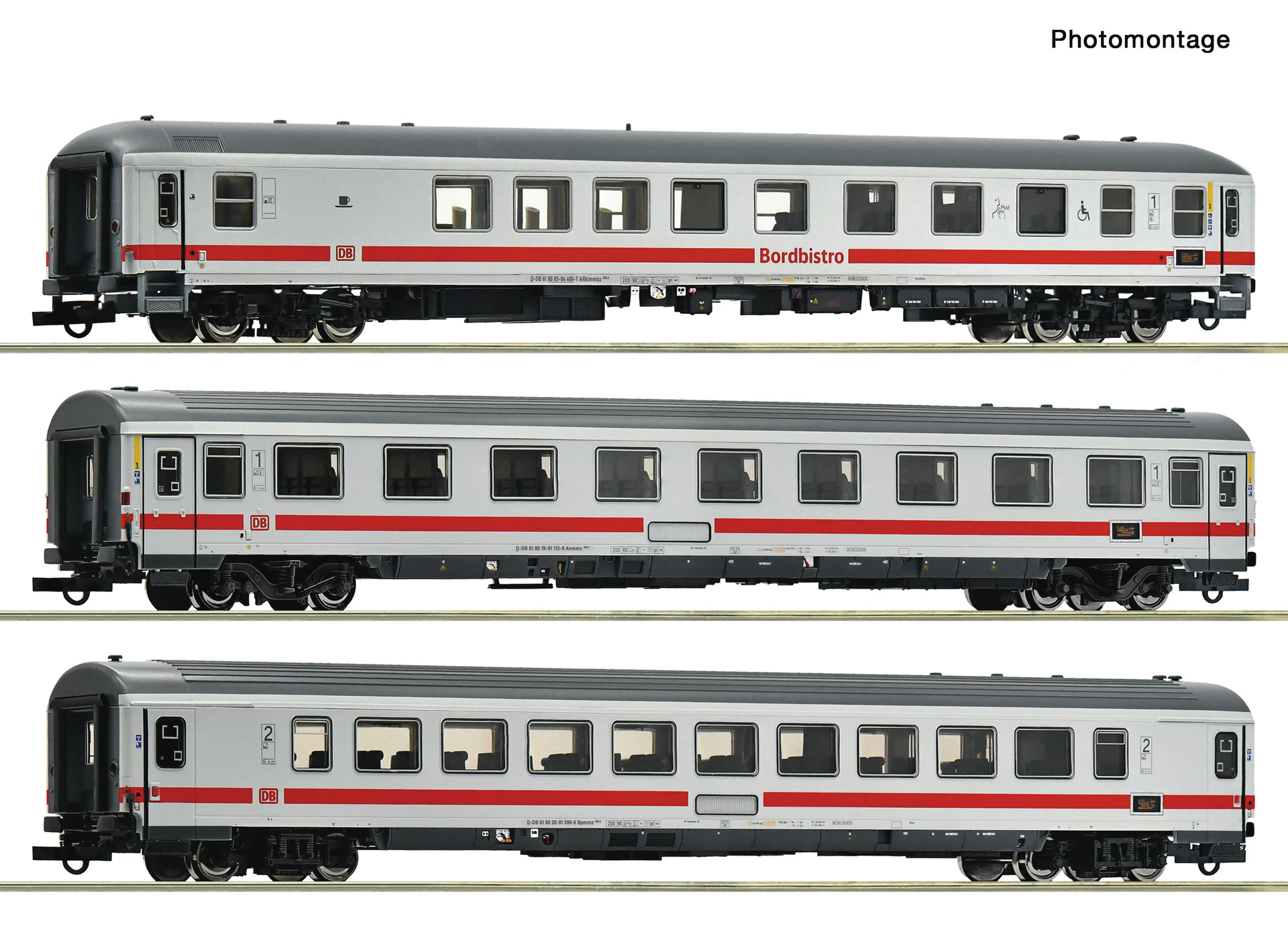 3 piece set (2): IC 2013 "Allgäu", DB AG