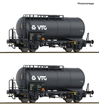 2 piece set of "VTG" tank wagons, GATX