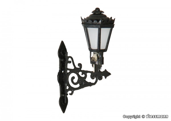 Vägglampa, varmvit LED, 22mm, skala 0 - 2