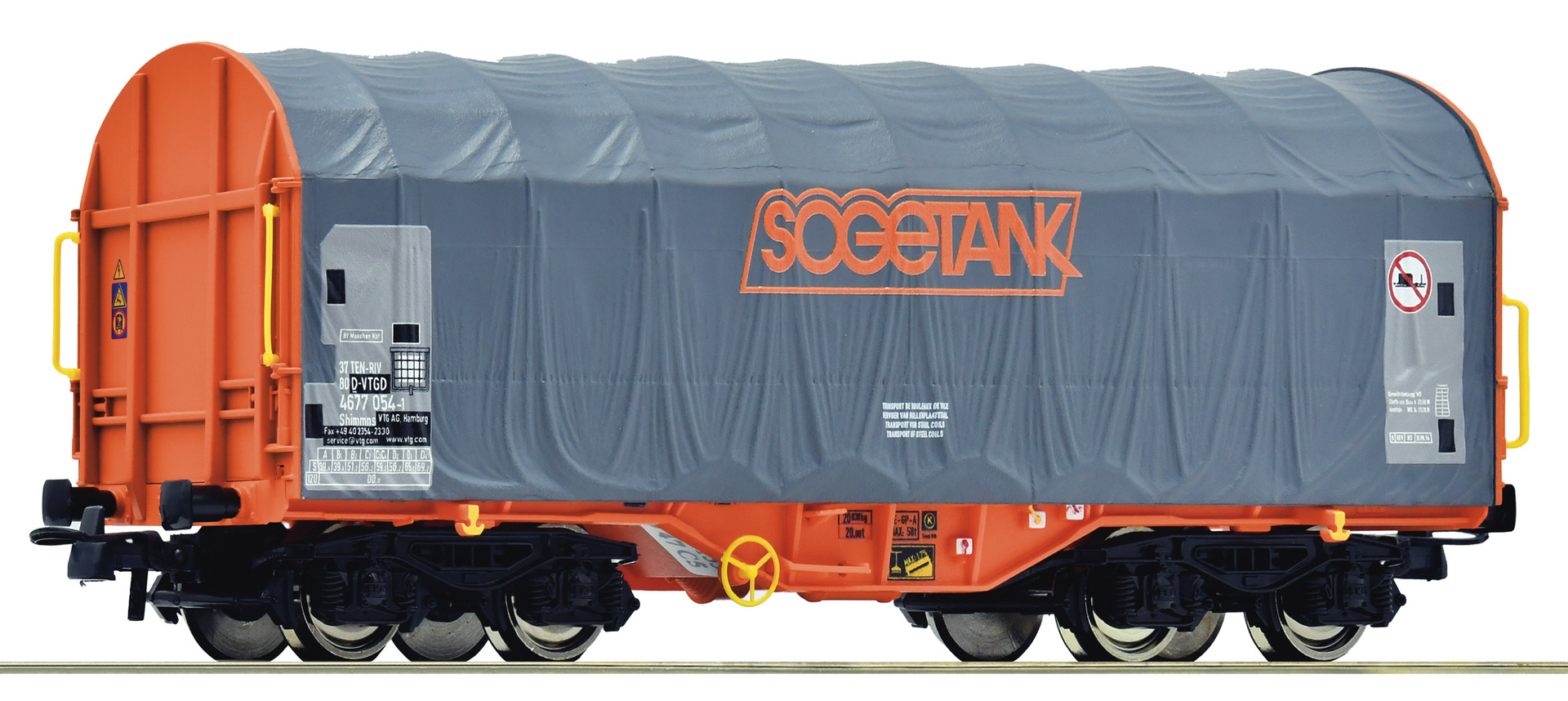 Slide tarpaulin wagon, Sogetank