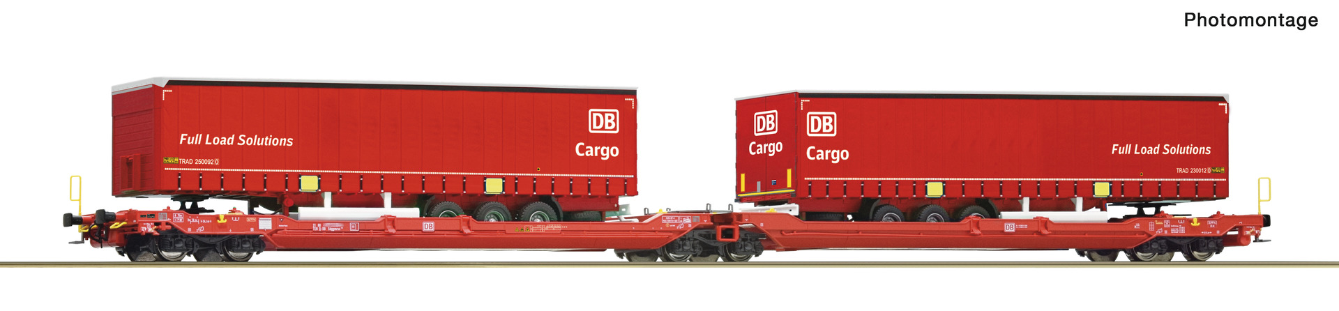Articulated double-pocket wagon T3000e, DB AG