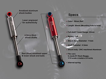 Gmade TS01 Scale Shock Red 90mm (4)