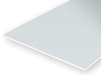 Styrene Sheet - White - 15x30cm, 3.2mm