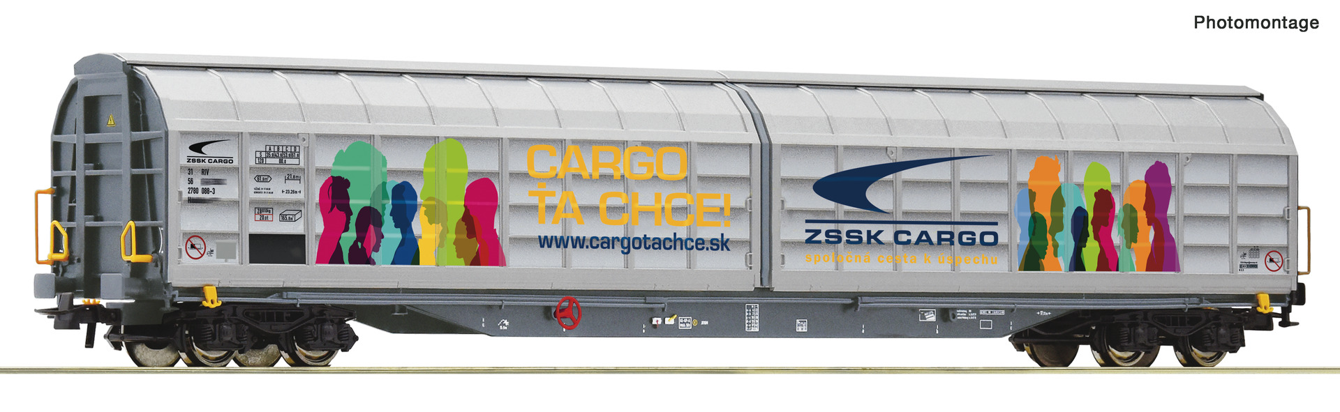 Sliding wall wagon, ZSSK coachgo