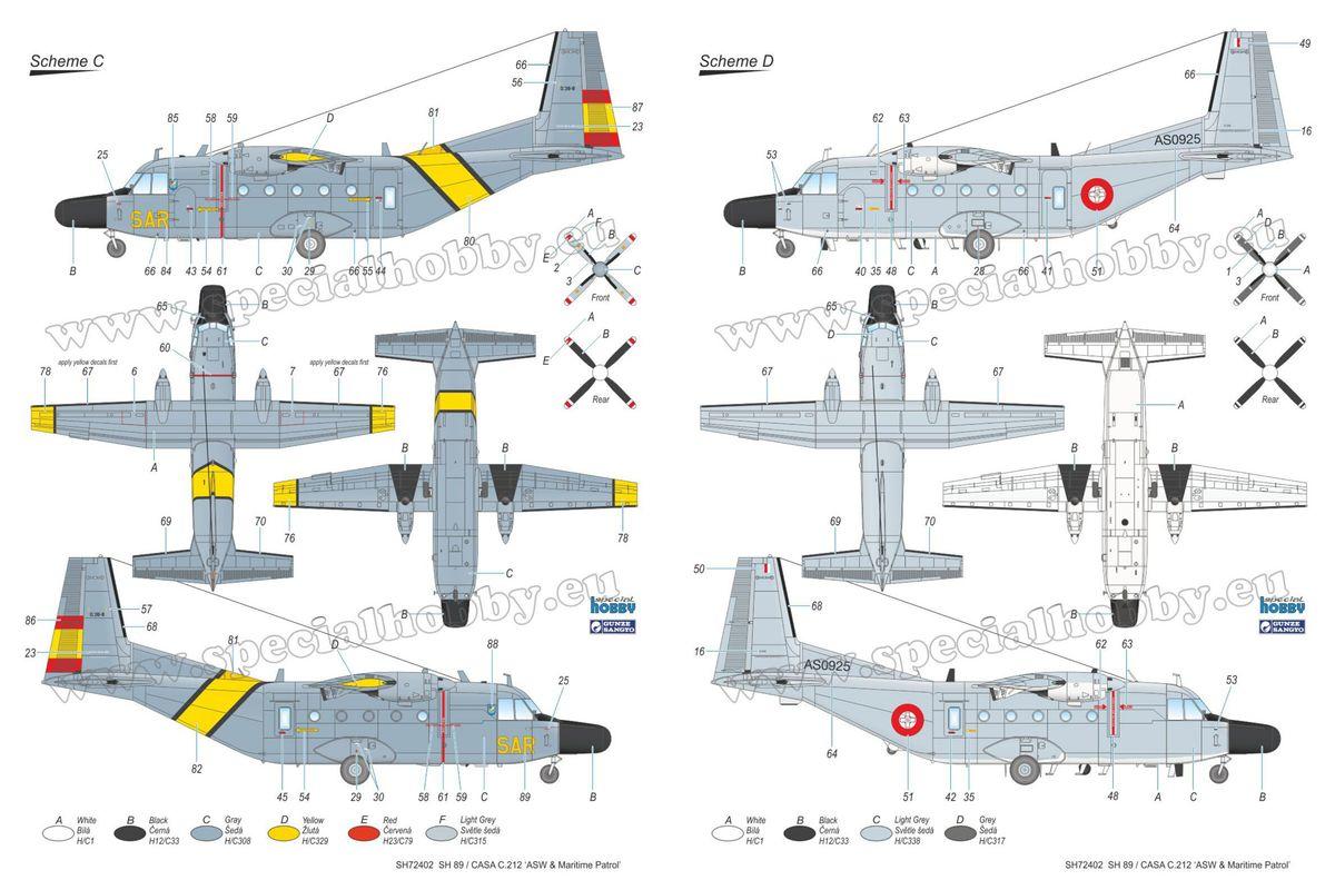 SH 89 / CASA C.212 'ASW & Mari - 7