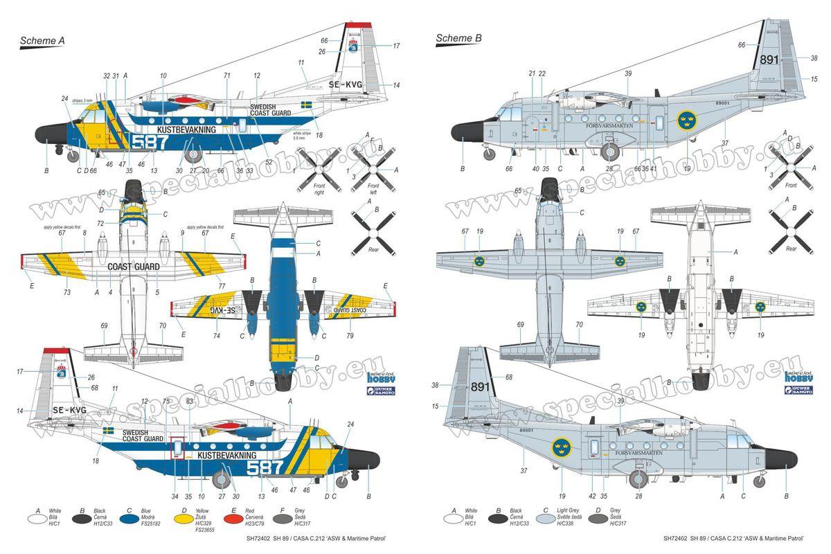 SH 89 / CASA C.212 'ASW & Mari - 6