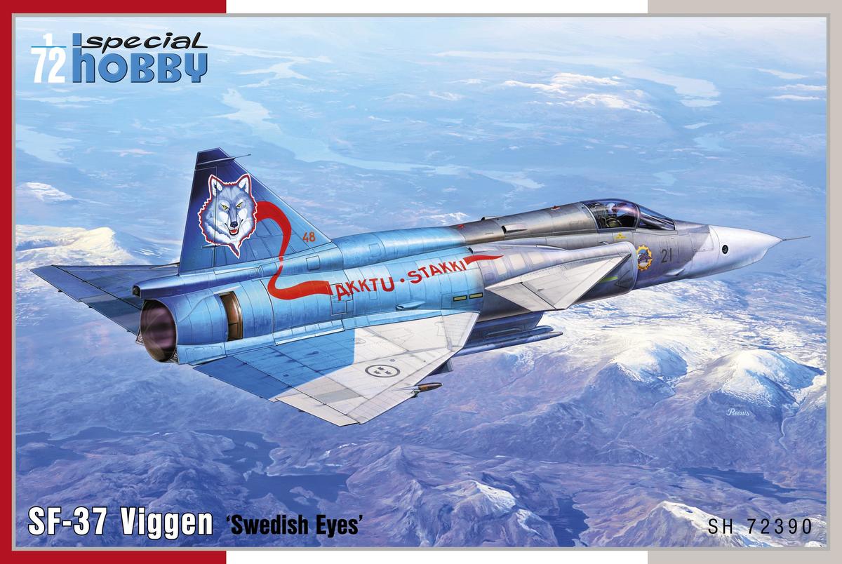 SF-37 Viggen Recce 1/72