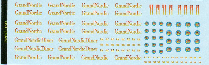 Dekalark 'Grand Nordic' vagnar