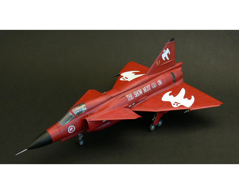 1/48 Special Hobby AJ-37 Viggen Strike Fighter Plastic Model