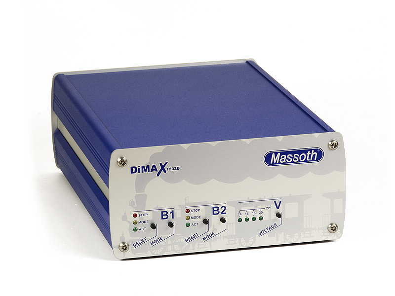 DiMAX 1202B Digital Booster 2x6A