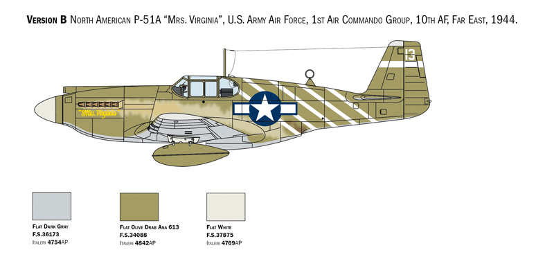 P-51A Mustang 1/72 - 4