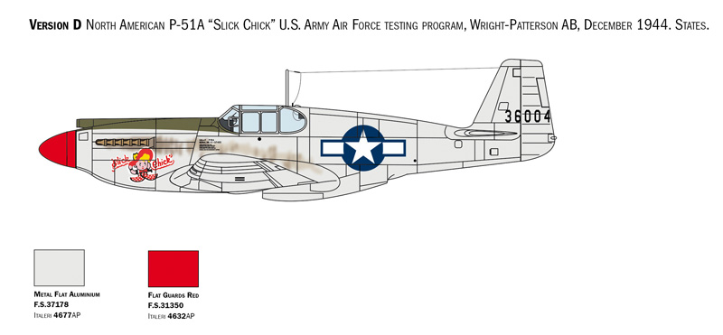 P-51A Mustang 1/72 - 6