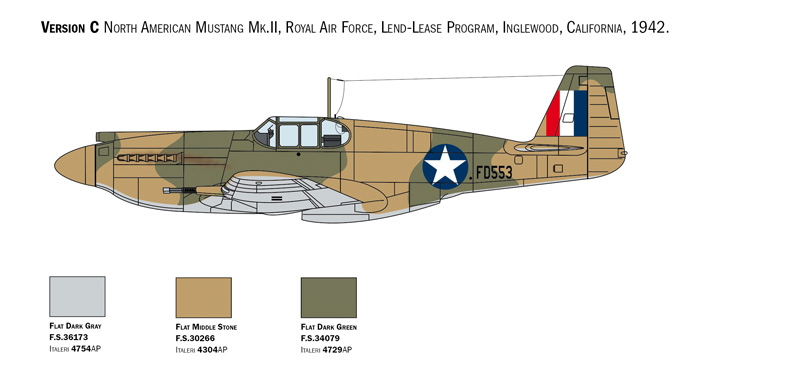 P-51A Mustang 1/72 - 5