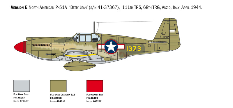 P-51A Mustang 1/72 - 7
