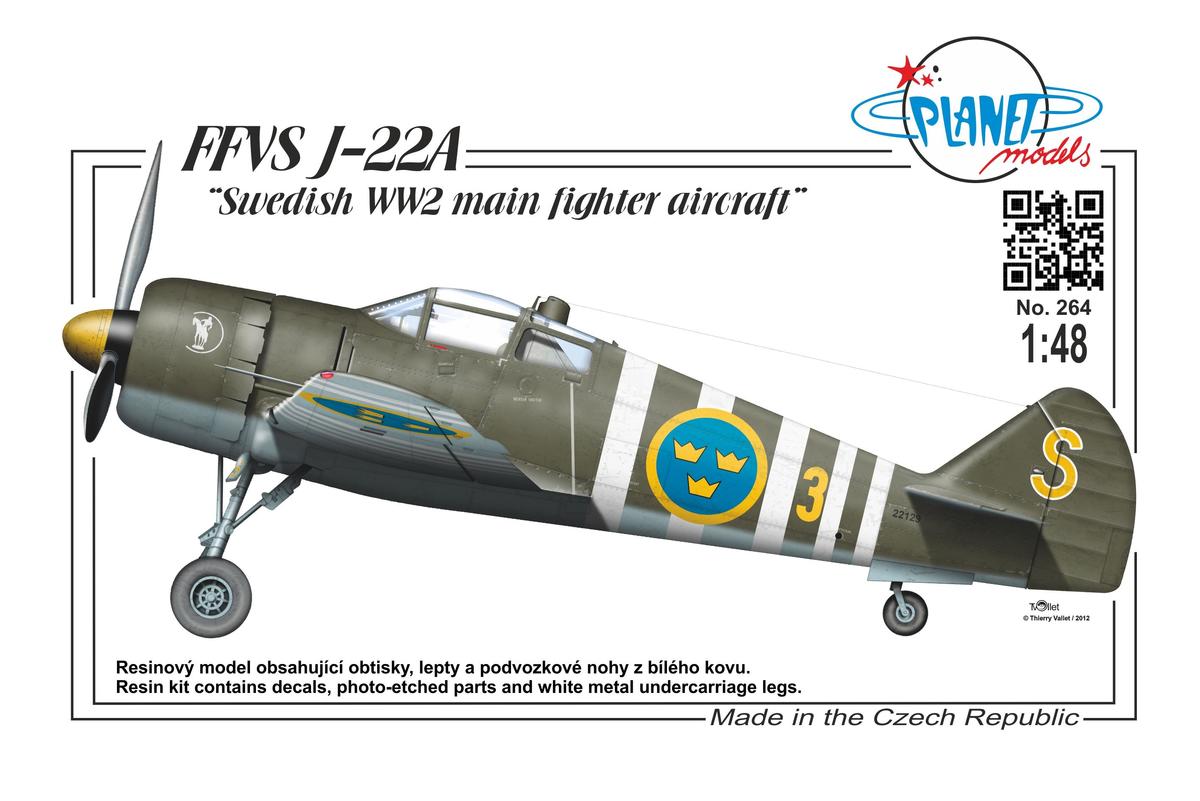 FFVS J-22A 'Swedish WWII main fighter aircraft' 1/48