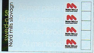 Dekal Nordmills 'Ät mer bröd'