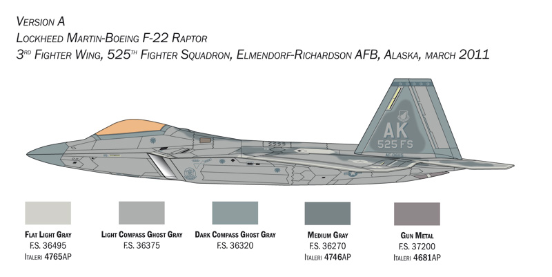 F22A Raptor 1/48 - 3