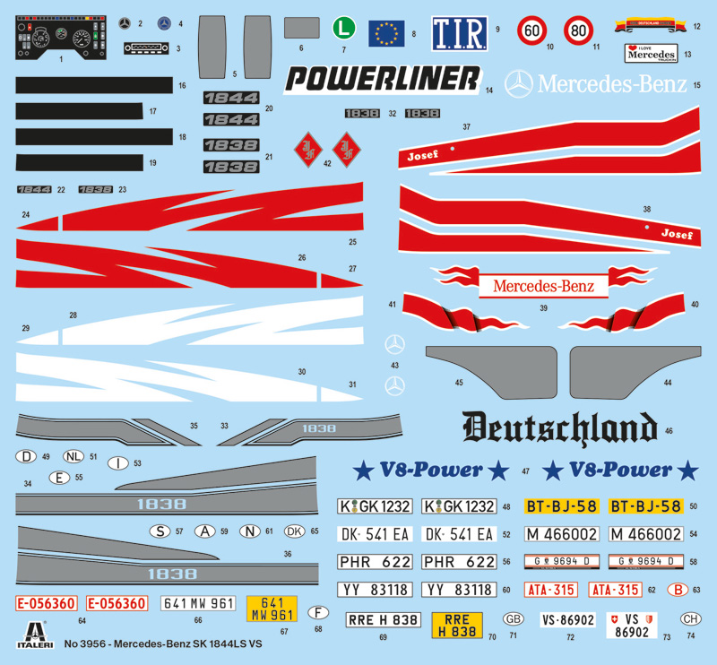 Mercedes-Benz SK 1844 LS V8, 1/24 - 3